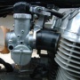 CB750キャブ 取り付け