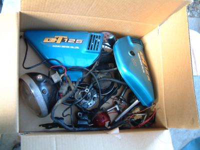 スズキ GT125 解体
