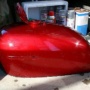 CB750ガソリンタンク再塗装