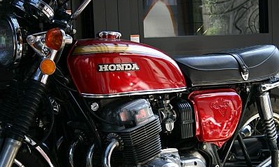 CB750 外装の再塗装