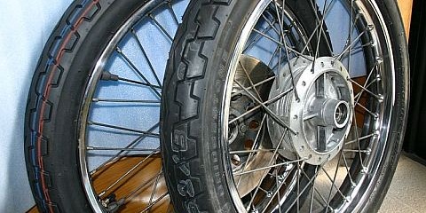 GT125-4型 タイヤ交換後
