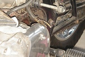 CB750 アースコード
