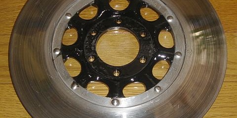 CB750 フロントディスクブレーキのローター