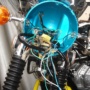 CB750 ヘッドライト内の配線