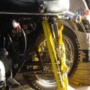 CB750 リアタイヤ取り付け