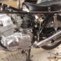 CB750 マフラー取り付け