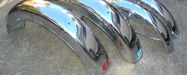 GT125 フェンダー・錆止め完了