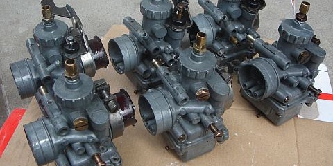 GT125 キャブ クリーニング完了