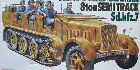 タミヤ 1/35 8トンハーフトラック