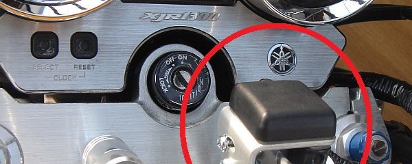 XJR1300 ETCアンテナ