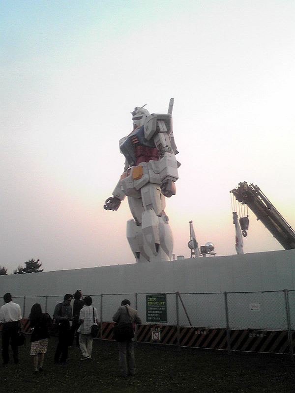 お台場のガンダム