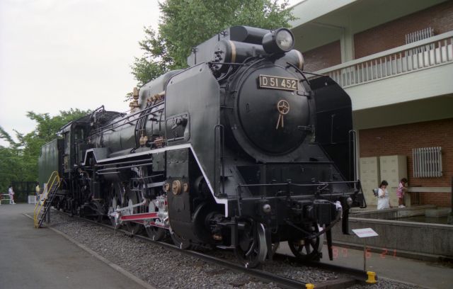 D51形機関車(D51 452)