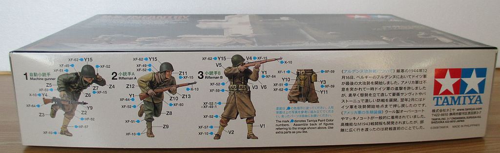 タミヤ 1/35 アルデンヌ攻防戦 パッケージ