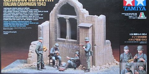 タミヤ 1/35 イタリア戦線 パッケージ