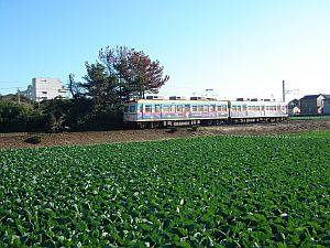 銚子電鉄 犬吠駅付近