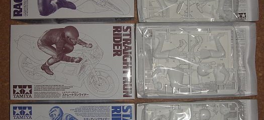 タミヤ 1/12 ライダー人形