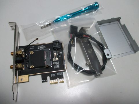 Fenvi mini PCI Express用モジュールカード