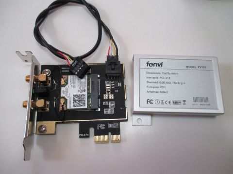 Fenvi mini PCI Express用モジュールカード