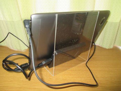 自作タブレットスタンド