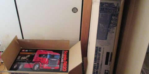 スカニア R620と40フィートコンテナ