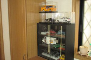 痛車のプラモデルとフィギュア 趣味の部屋