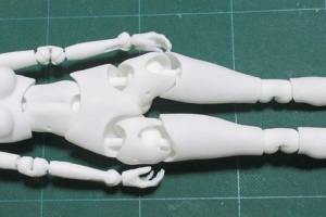 1/6可動デッサンドール:完成