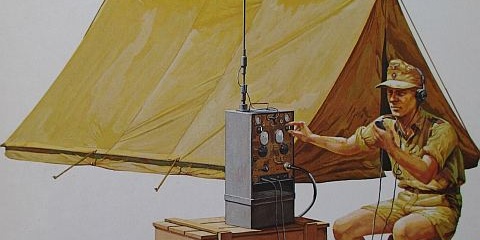 タミヤ 1/35 テントセット