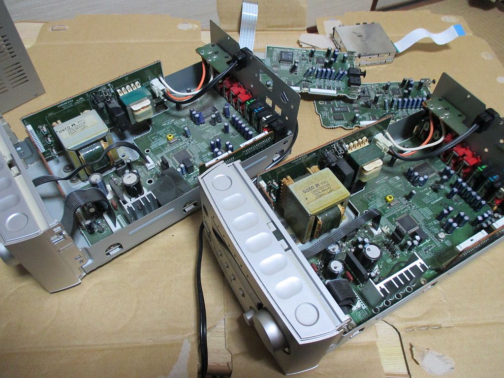 ジャンク品2台となったPR-155