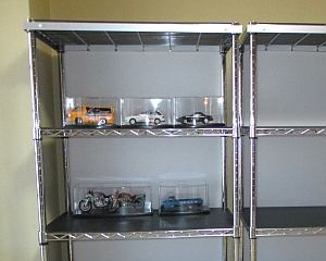 模型飾り棚の工作・完成