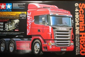 スカニア R620(タミヤ 1/14) キット構成
