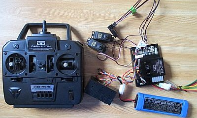 スカニア R620 プロポとマルチファンクションコントロールユニット