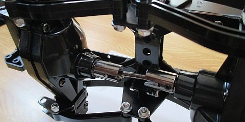 スカニア R620 リヤアクスル取り付け完了