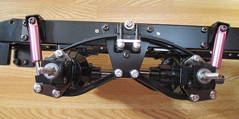 スカニア R620 ダンパー取り付け完了