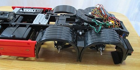 スカニア R620 サイドスカート・フェンダー取り付け