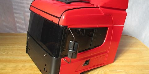 スカニア R620 ルーフスポイラー取り付け完了
