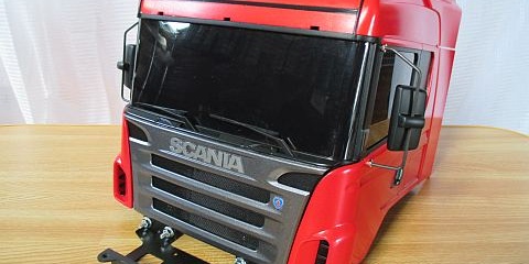 スカニア R620 ダッシュボード取り付け完了