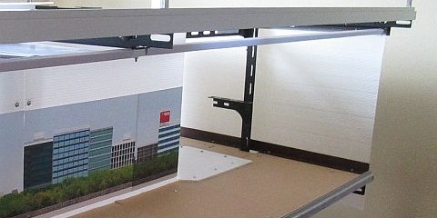 メイン台枠を周回するレイアウト