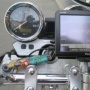 XJR1300にナビ・ゴリラを取り付け