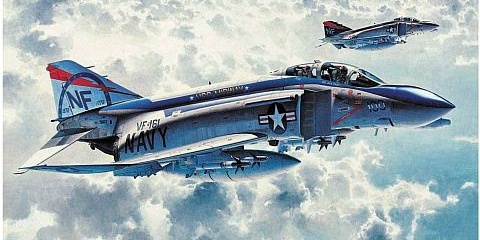 ハセガワ F-4B/N ファントムII パッケージ