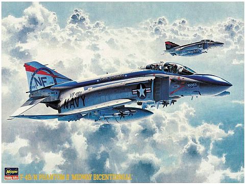 ハセガワ F-4B/N ファントムII パッケージ