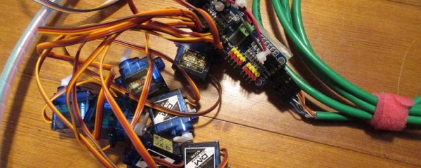 ポイント転換用サーボモーター類