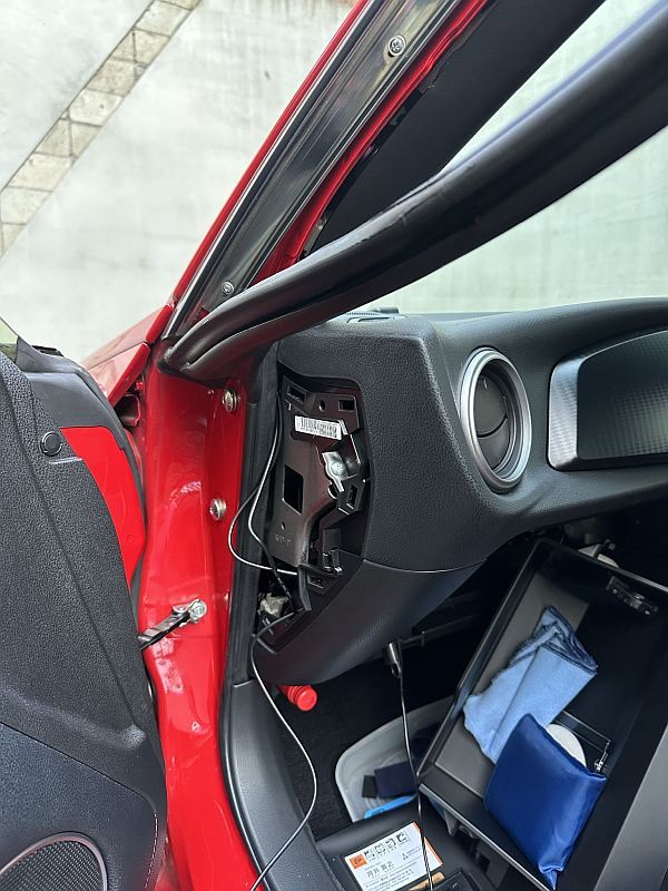 ミラー型ドライブレコーダー取り付け