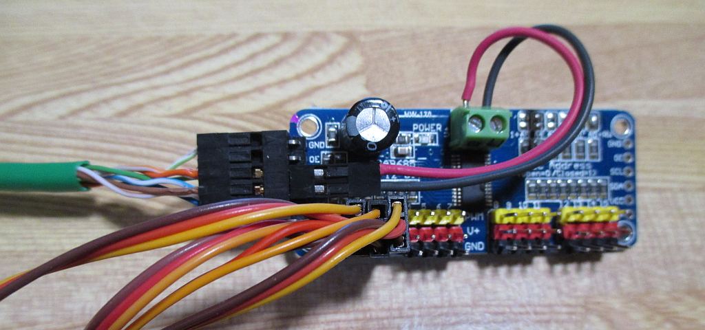 PCA9685 PWM Servo モーター ドライバー