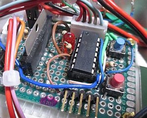 TOMIXポイントマシン制御基板