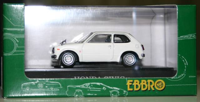 1/43 EBBRO CIVIC HI-DELUXE