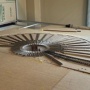 ターンテーブル/機関庫ベースボード設置