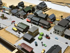 Nゲージレイアウト 街のエリア