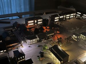 Nゲージレイアウト 街の照明