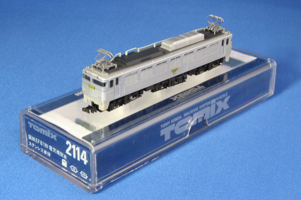 TOMIX 2114 国鉄EF81形電気機関車 ステンレス車体