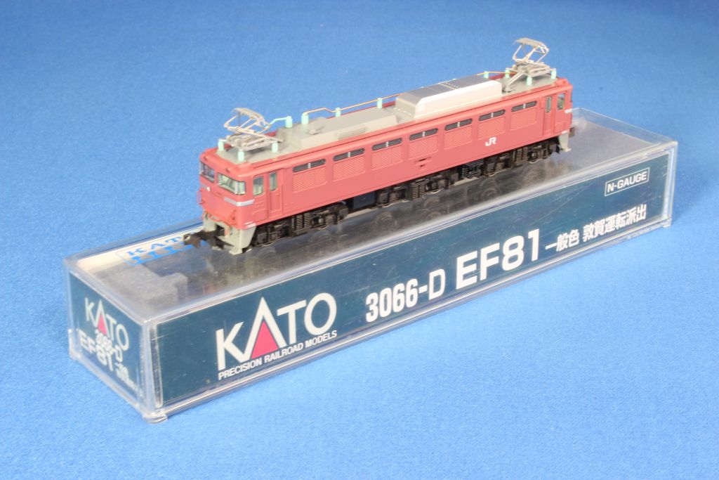 KATO 3066-D EF81 一般色 敦賀運転派出